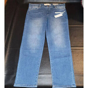 NWT Soft Surroundings‎ Womens Straight Leg Full Length Jeans XL